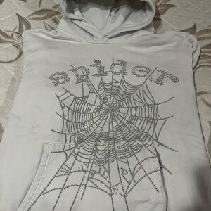Spider Gray Hoodie Jacket